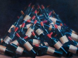 ワイン味見、2012（キャンバスにアクリル）